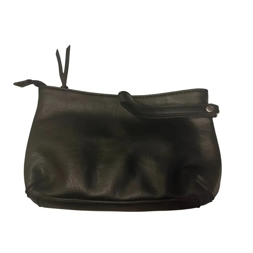 VS Vintage Y2K Black Studded Wristlet / Clutch Bag.